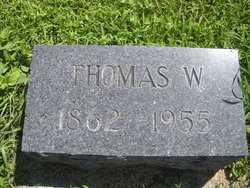 Gravestone of Thomas Watson Woodward