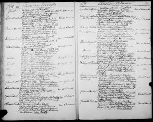 Image 1 : Baptism register : David Johan : 29 Nov 1778