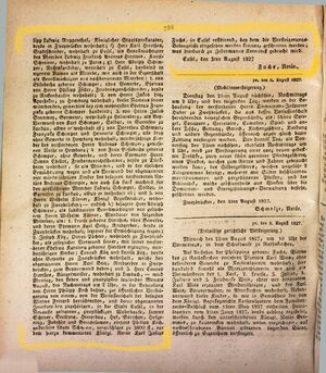 Seite 786 aus Intelligenzblatt des Rheinkreises, Band 10, 1827.