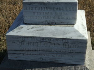 John Callihoo Headstone