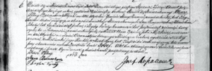 Birth record of Josef Pflug