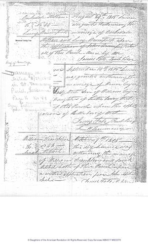 Barksdale Statham-Lucy Brumsfield marriage license