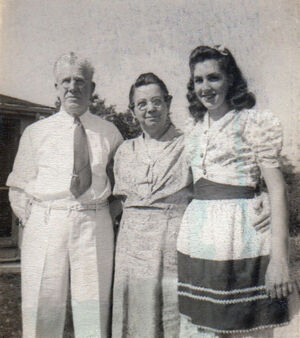 Joseph W, Mary Sieber and daughter Ruth Belcher