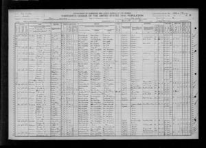 1910 census record