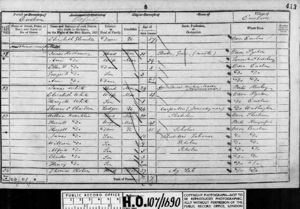 1851 Census - Ewelme, Wallingford, Berkshire, England