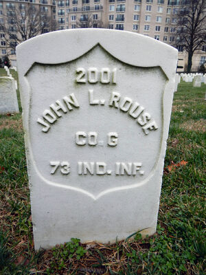 John L. Rouse Headstone
