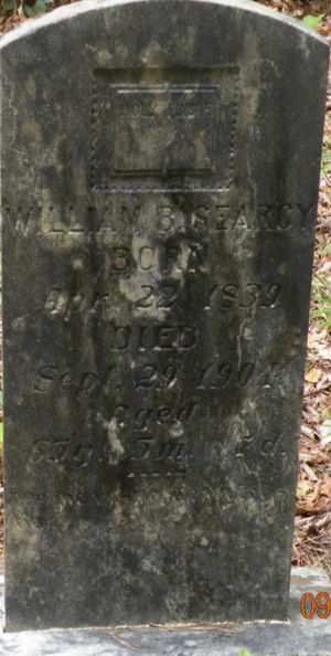 William Bryson Searcy tombstone