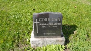 Sandra Corrigan's Grave