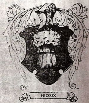 Coat of Arms, Edward Hickok- 1543 - 1600