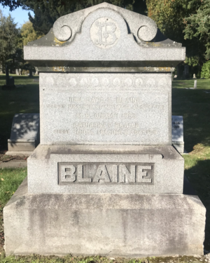 Blaine Family Monument