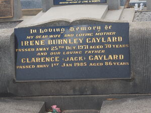 Clarence & Irene Gaylard