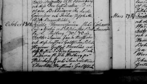 Galtströms kyrkoarkiv, Födelse- och dopböcker, SE/HLA/1010042/C/1 (1679-1861), bildid: C0032800_00132