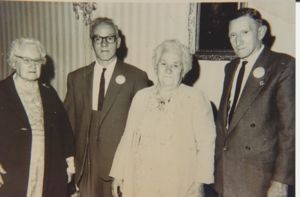 Francis Thorn, Frank Gross, Mabel Bool and Charles Bool