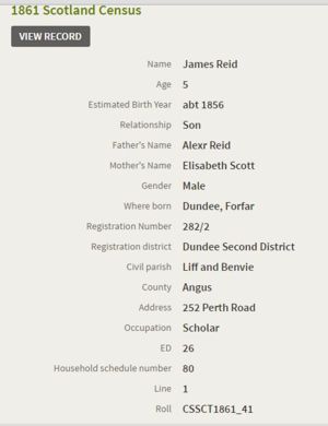 1861 Census