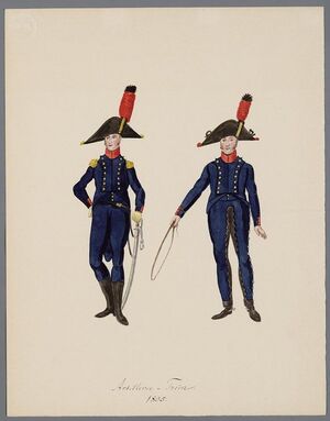 Artillerie - Trein 1805