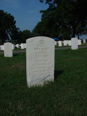 Lionel Dimler, Knoxville, National Cemetary