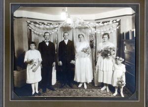 Fred Harter and Stella Gould wedding
