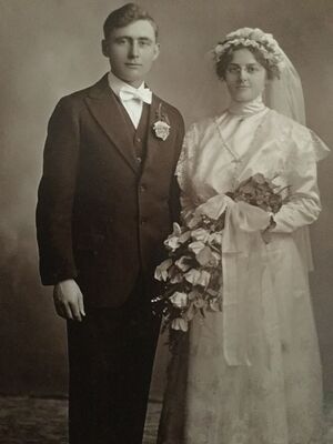 Nick Roths & Anna Albers, c 1912