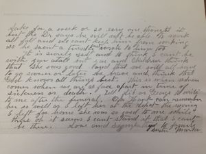 Maria Leffel to Henry A. Barnhart on his wife's death (page 2)