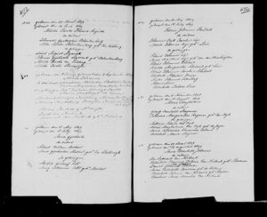 Durbanville Baptisms, 10 Jun to 12 ug 1849