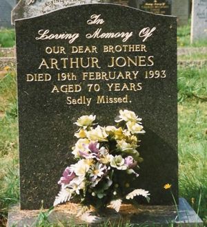Grave of Reginald Arthur Jones