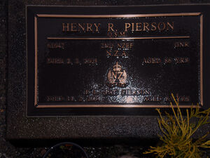Grave of Henry and Pat Pierson