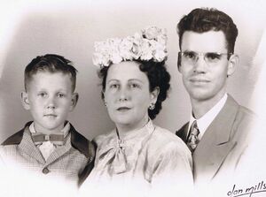  Verner Lee Shaw Jr, Thelma Lillian Paterson and Verner Lee Shaw Sr