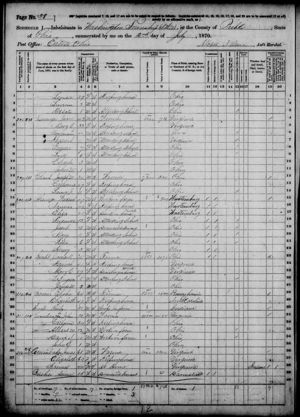George Brumbaugh 1870 census 2