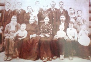 Paul M Byrd Extended Family, 1897