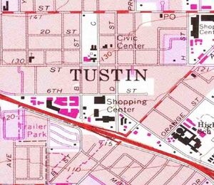 Tustin Map