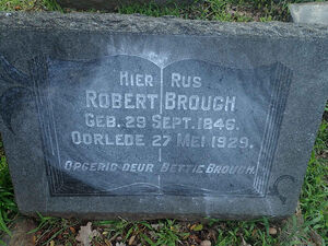 Grave of Robert Brough