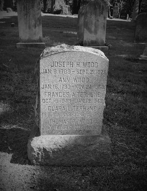 Joseph and Ann Wood headstone