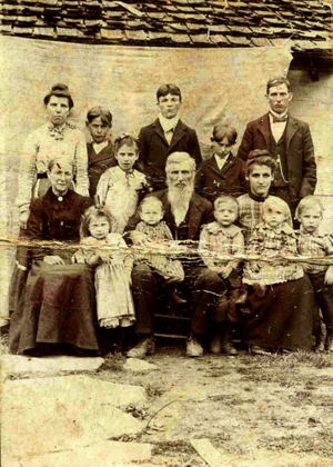 James Hezekiah Collins family