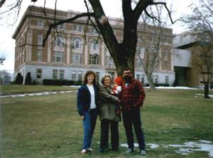 Wenatchee Courthouse lawn, 1988