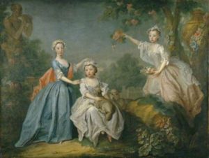 The ladies Noel: Elizabeth, Jane and Juliana