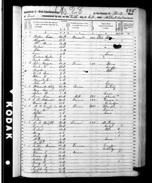 1850 United States Federal Census, Sheet 395