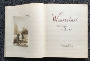 'Wanderlust' opening double page