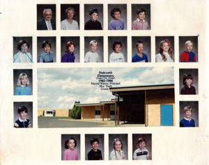 Holcomb Elementary School 1985-1986 Grade 5