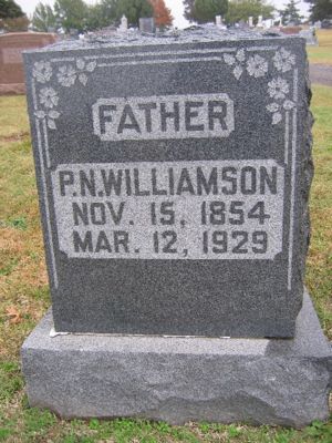 Headstone - P N Williamson