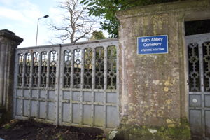 Bath Abbey Cemetery Gate