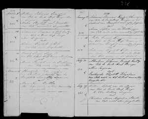 Marriage record