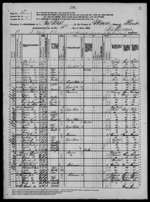 Florida State Census, 1885  *Household 132*