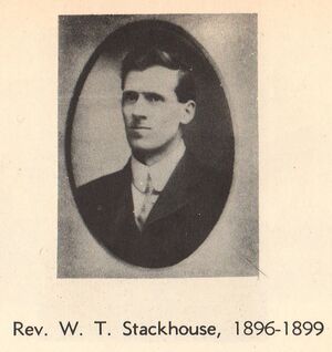 Rev. W T Stackhouse