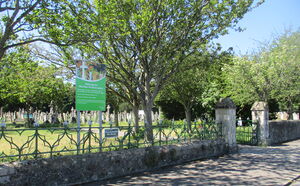Cheriton Road Cemetery Entrance