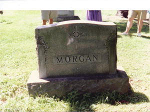 Morgan family gravestone