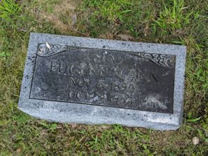 Eugene Cann Headstone