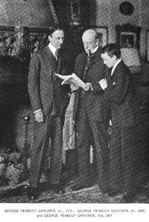 George Peabody Garner, Sr, Jr, and III
