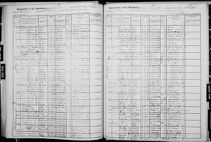 New York, State Census, 1905, Ogdensburg, Ward 03, E.D. 02, St. Lawrence, New York, Pierre Graveline Household