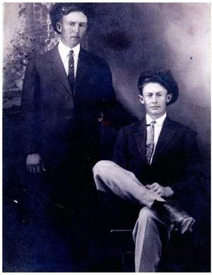 James Emmit and Beecher Miller - First Cousins