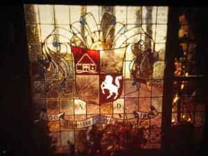 Family Crest Stain Glass